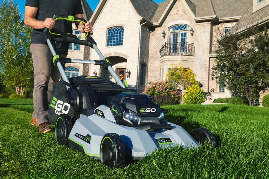 compact push mower